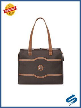 Delsey Paris Recycled Polyester Shoulder Bag Fits 15.6 Laptop Hobo